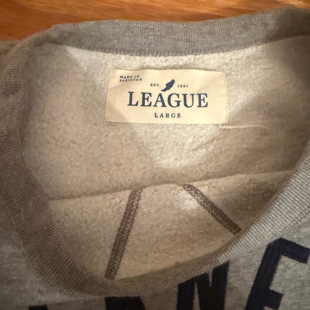 League Bucknell University Pullover Sweatshirt Cr… - image 3